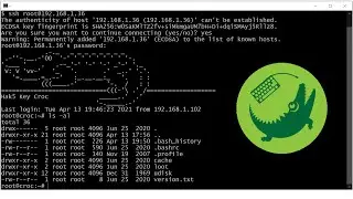 Key Croc WiFi Setup and SSH shell access