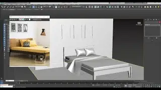 3DsMax Tutorials, Learn 3D Modeling a Furniture from Scratch in 3dsmax