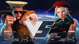 STREET FIGHTER V - Segaslash (Guile) VS Kindness (Cammy)