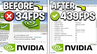 🔧 NVIDIA CONTROL PANEL: BEST SETTINGS TO BOOST FPS FOR GAMING 🔥 | Optimize NVIDIA ✔️ (UPDATED)