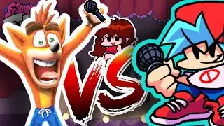 FNF VS Crash Bandicoot Friday Night Funkin mod