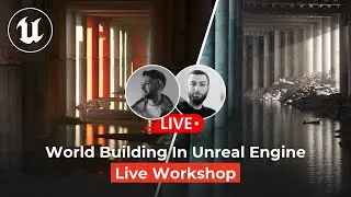 Unreal Engine 5.4 3D Modeling & Environment Creation |🔴LIVE | 