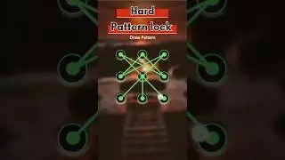 Hard pattern lock 