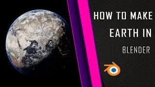 How to make earth in blender 2.8 | Blender tutorial |