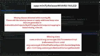 Missing class com.android.org.conscrypt.SSLParametersImpl ((org.conscrypt.AbstractConscryptSocket))