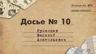 Досье №10: Румянцев Василий Анатольевич