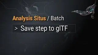 STEP to glTF conversion in Analysis Situs CLI
