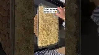 Soğuk kadayıf tatlısı 👌🏻 