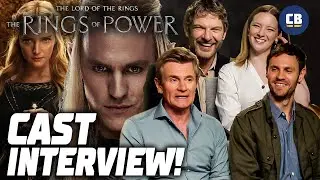 A Darker, Grittier Rings Of Power Season 2! The Lord of the Rings: The Rings Of Power Cast Interview