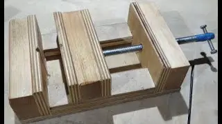 Изготовление Тисков для Сверлильного Станка / /  How To Make Wooden Vice