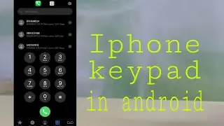 How to set iphone keypad without app