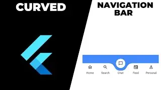 Flutter BottomNavigationBar Widget | Curved Bottom Nav Bar Flutter Tutorial | Flutter Widget 