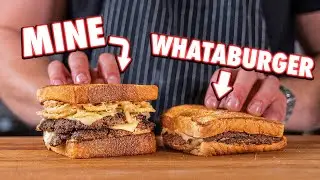 Making The Whataburger Patty Melt At Home | But Better