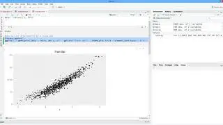 How to Plot the Distribution of Train and Test Sets in R. [HD]