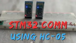 STM32 Communication using Bluetooth Modules || HC-05