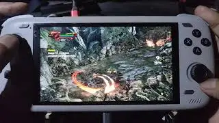 GOD OF WAR 3 using rpcs3 on Odin 2 running linux