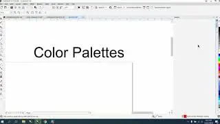 Corel Draw Tips & Tricks Color Palettes