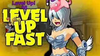 AQW ~ BEST WAY TO LEVEL UP! [LVL 85 FAST] Non Member ~ 2018 AdventureQuest Worlds!