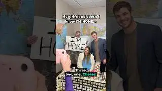 Soldier returns home to surprise wife on her birthday 🥹
