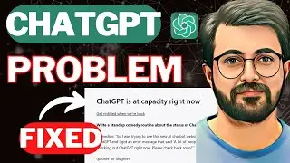 ChatGPT is at capacity right now error || ChatGPT sign-in issue || Fix ChatGPT Error | Log in Error