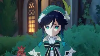 Venti have a romantic poetry classes. Windbloom festival | Genshin Impact |.