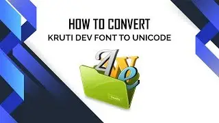 How to convert kruti dev font to unicode?