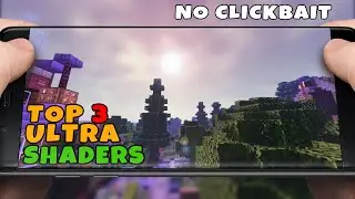 TOP 3 BEST REALISTIC SHADERS 2020 FOR MINECRAFT PE MCPE 1.12 / 1.13 / 1.14 MCPE SHADERS