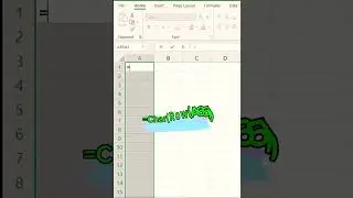 Sequence of alphabet in excel 