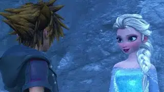 elsa confesses to sora - KINGDOM HEARTS III