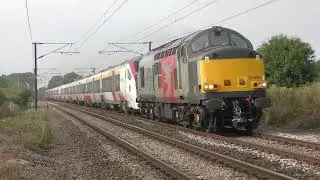 37608, Andromeda, and 745001 on 5P98, 05:55, Stratford - Norwich C.PT. T.&R.S.M.D (07:50)