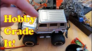 Toy Grade to Hobby Grade Mini Rock Climber