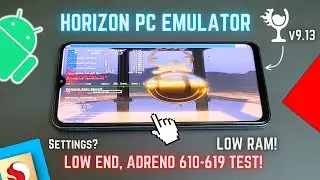 Horizon PC Emulator on Low-End Android Phone TEST - Best Settings!