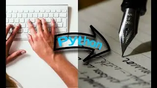 How to Code a Convert Text to Handwriting in Python