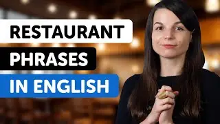 Learn All English Phrases You Need at the Restaurant!