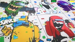 LEARNING WITH PIBBY FAN ART (Concepts AMONG US, IMPOSTOR V4)