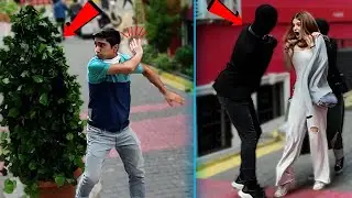 BUSH MAN and MANNEQUIN PRANK!