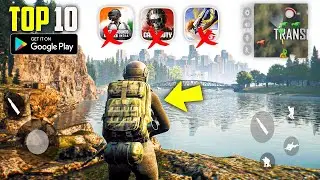 Top 10 Best Battle Royale Games For Android 2024|| High Graphics Android Games Like Free FIre & BGMI