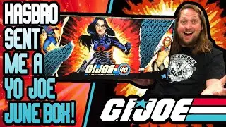 GI JOE 40th Anniversary YO JOE June Box From Hasbro! What Is Inside?!?!?!