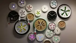 Fans are best. A huge collection of fans inside clocks.