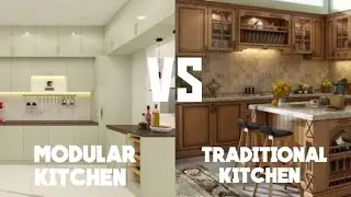 Modular Kitchen VS Traditional Kitchen(Carpenter Kitchen)