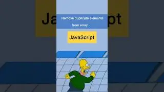 remove duplicates from sorted array| javascript array methods #javascript