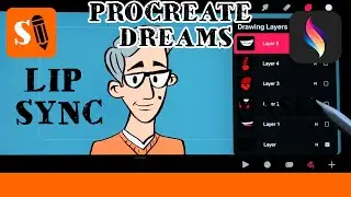 Procreate Dreams Tutorial Lip Sync, Import Brushes, and Move Frames