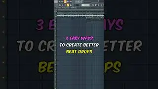 How To Get Better BEAT DROPS In UNDER 1 MINUTE!
