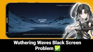 How to Fix Wuthering Waves Black Screen Problem | Wuthering Waves Black Screen Problem