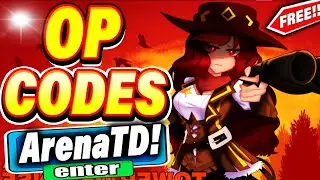 (2023) ALL *NEW* SECRET OP CODES In Roblox Arena Tower Defense!