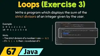 Loops in Java (Exercise 3)