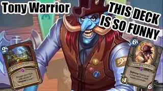This might be the BEST DECK EVER | Tony Warrior | Festival of Legends | Wild Hearthstone