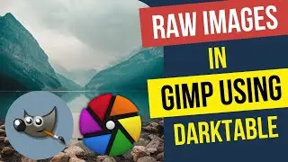 How to Open Raw Images in GIMP Using Darktable