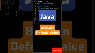 Java Boolean Default Value