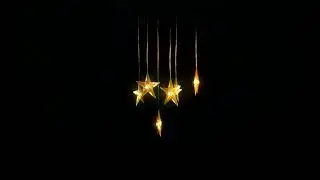 🌟 Luminous stars and JINGLE BELLS | green screen | footage | Animation | Download | №305